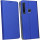 Elegante Buch-Tasche Hülle für Samsung Galaxy A9 2018 (A920F) Blau Leder Optik "Smart" Wallet Book-Style Schale cofi1453®