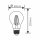 E27 6W LED Filament Lampe klar Kaltweiß 600 Lumen