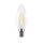 E14 4W LED Filament Kerzenlampe C35 400 Lumen