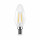 E14 4W LED Filament Kerzenlampe C35 Dimmbar 400 Lumen