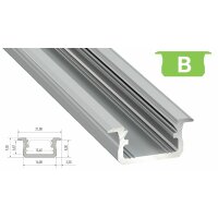 LED Aluminium Profil PD-B 1 Meter Aluprofil Leiste 16 x...