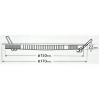 LED Panel Rund 12W Kaltweiß Deckenleuchte Einbauleuchte Deckenlampe inkl. Trafo Wand Light