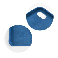 Silikon Case Hülle Schale Cover Dezent Handyhülle Handyschale Schutz für Huawei Mate 20 PRO in Blau @cofi1453