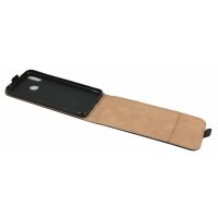 Flip Case kompatibel mit Huawei P Smart 2019 Handy Tasche vertikal klappbar Schutzhülle Klapphülle Schwarz @cofi1453®