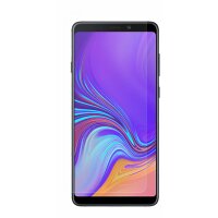 Samsung Galaxy A9 2018 A920F Tasche Flip Case Schutzhülle Schwarz + Glas