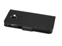 Samsung Galaxy J6+ Plus J610F Tasche Flip Case Schutzhülle Schwarz + Glas