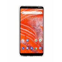 Nokia 3.1 PLUS Silikon Hülle Cover Case Bumper Transparent