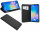 cofi1453® Buch Tasche "Smart" kompatibel mit Huawei Mate 20 Handy Hülle Etui Brieftasche Schutzhülle mit Standfunktion, Kartenfach Schwarz
