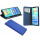 cofi1453® Buch Tasche "Smart" kompatibel mit HUAWEI MATE 20 PRO Handy Hülle Etui Brieftasche Schutzhülle mit Standfunktion, Kartenfach Blau