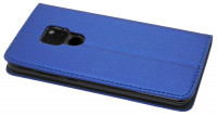 cofi1453® Buch Tasche "Smart" kompatibel mit Huawei Mate 20 Handy Hülle Etui Brieftasche Schutzhülle mit Standfunktion, Kartenfach Blau