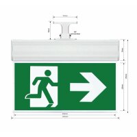 Notleuchte LED EXIT