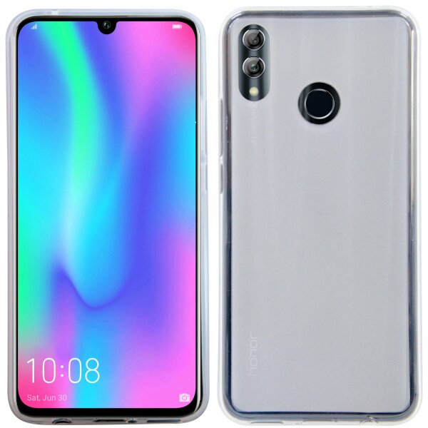 cofi1453® Silikon Hülle Basic kompatibel mit HONOR 10 LITE Case TPU Soft Handy Cover Schutz Frosted