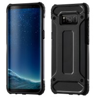 Panzerhülle "HYBRID" + 9H PANZERFOLIE für IPHONE MODELLE PanzerCase Outdoor Hülle Schutzglas Echt Glas