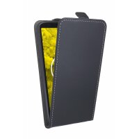 cofi1453® Flip Case kompatibel mit MOTOROLA MOTO G6 PLAY Handy Tasche vertikal aufklappbar Schutzhülle Klapp Hülle Schwarz