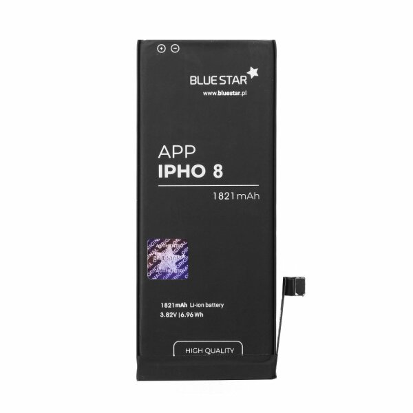 Bluestar Akku Ersatz kompatibel mit iPhone 8 1821 mAh 3,82V Austausch Batterie Handy Accu APN 616-00357