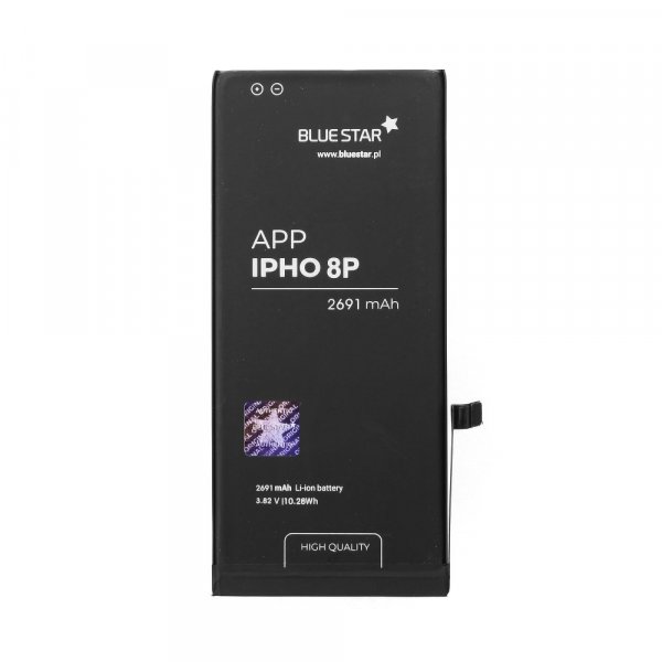 Bluestar Akku Ersatz kompatibel mit iPhone 8 Plus 2691 mAh 3,82V Austausch Batterie Handy Accu APN 616-00364