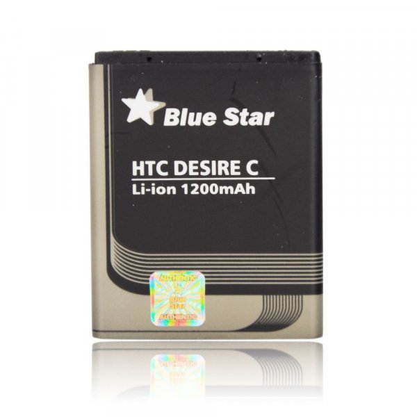 Bluestar Akku Ersatz kompatibel mit HTC Desire C BA S850 1200 mAh Austausch Batterie Handy Accu PREMIUM 35H00194 BL01100