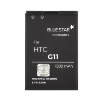 Bluestar Akku Ersatz kompatibel mit HTC BA-S420 / BA-S450 / BB96100 / 35H00134-09M 1500 mAh Austausch Batterie Handy Accu