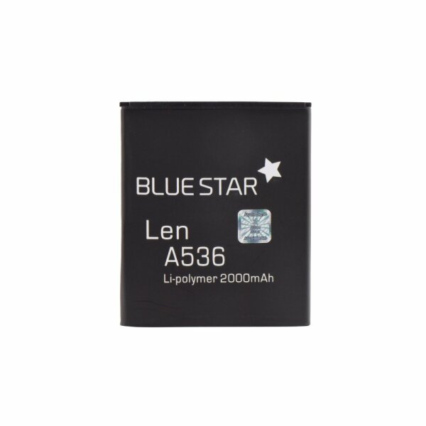 Bluestar Akku Ersatz kompatibel mit Len Lenovo A536 2000 mAh Li-Poly Austausch Batterie Handy Accu PREMIUM