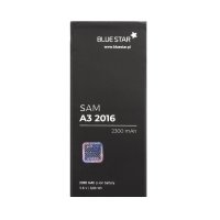 Bluestar Akku Ersatz kompatibel mit Samsung Galaxy A3 2016 2300 mAh Austausch Batterie Accu A310F