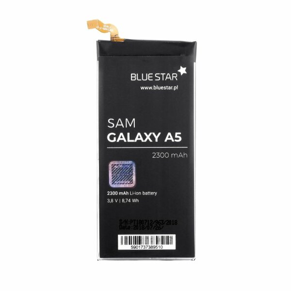 Bluestar Akku Ersatz kompatibel mit Samsung Galaxy A5 2300 mAh Austausch Batterie Accu A500F