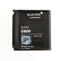 Bluestar Akku Ersatz kompatibel mit Samsung G600/J400 700 mAh mAh Austausch Batterie AB533640AE, AB533640BE
