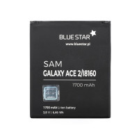 Bluestar Akku Ersatz kompatibel mit Samsung I8160 Galaxy Ace2 / S7562 Duos / S7560 Galaxy Trend / S7580 Trend Plus 1700 mAh Austausch Batterie GH43-03849A