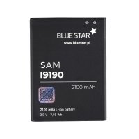 Bluestar Akku Ersatz kompatibel mit Samsung I9190 Galaxy S4 Mini 2100 mAh Austausch Batterie Premium Accu B-B500BEBEC