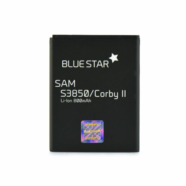 Bluestar Akku Ersatz kompatibel mit Samsung S3850 Corby II / Chat 335 800 mAh Austausch Batterie EB424255VU