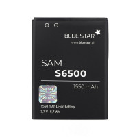 Bluestar Akku Ersatz kompatibel mit Samsung S6500 Galaxy Mini 2/ Galaxy Young (S6310)/Galaxy Ace Plus (S7500) 1550 mAh Batterie EB464358VU