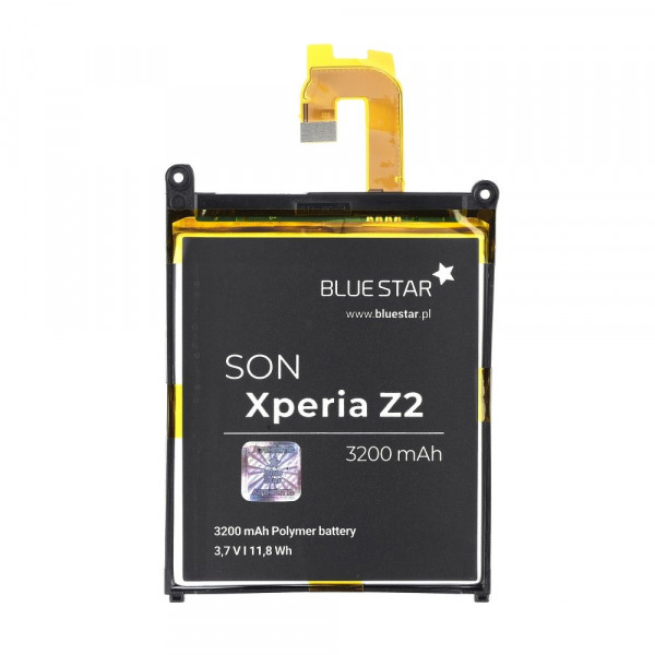 Bluestar Akku Ersatz kompatibel mit Sony Xperia Z2 3200 mAh Austausch Batterie Accu LIS1543ERPC