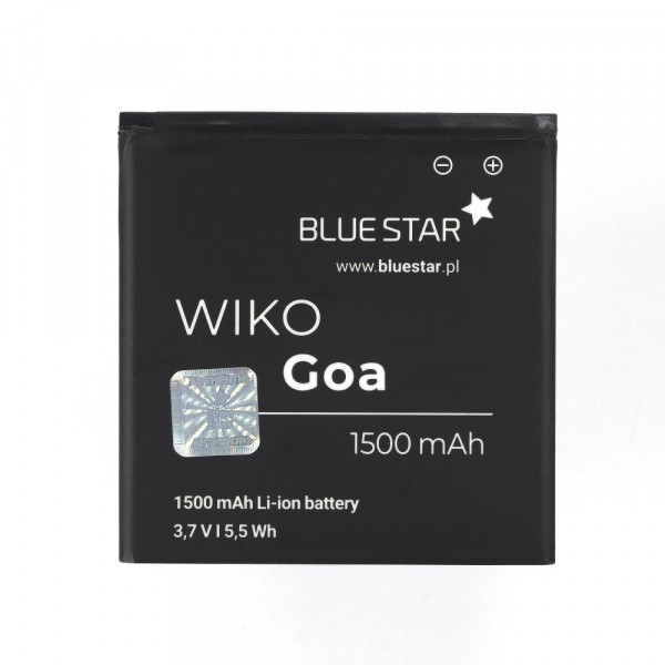 Bluestar Akku Ersatz kompatibel mit Wiko Goa 1500 mAh Li-lon Austausch Batterie Accu