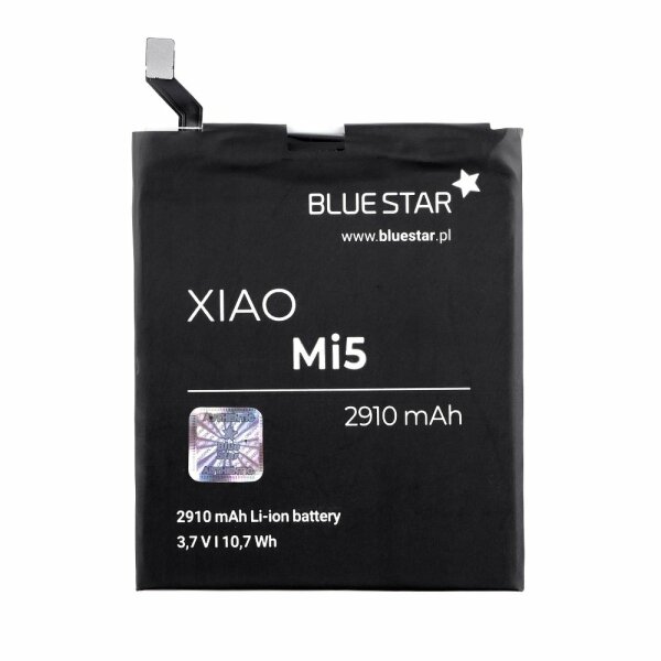 Bluestar Akku Ersatz kompatibel mit Xiaomi Mi5 2910 mAh Austausch Batterie Accu BM22