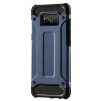 Panzerhülle "HYBRID" + 9H PANZERFOLIE für Xiaomi MODELLE PanzerCase Outdoor Hülle Schutzglas in Blau