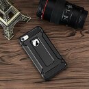 360 Grad Magnet Hülle Metall Case Full Cover Schwarz Samsung Galaxy A7 2018 (A750F)