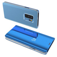 cofi1453® Smart View Spiegel Mirror Smart Cover Schale Etui kompatibel mit Schutzhülle Tasche Case Schutz Clear