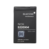 Bluestar Akku Ersatz kompatibel mit Nokia C3 / C5-00 / C6-01 1200 mAh Austausch Batterie Accu BL-5CT