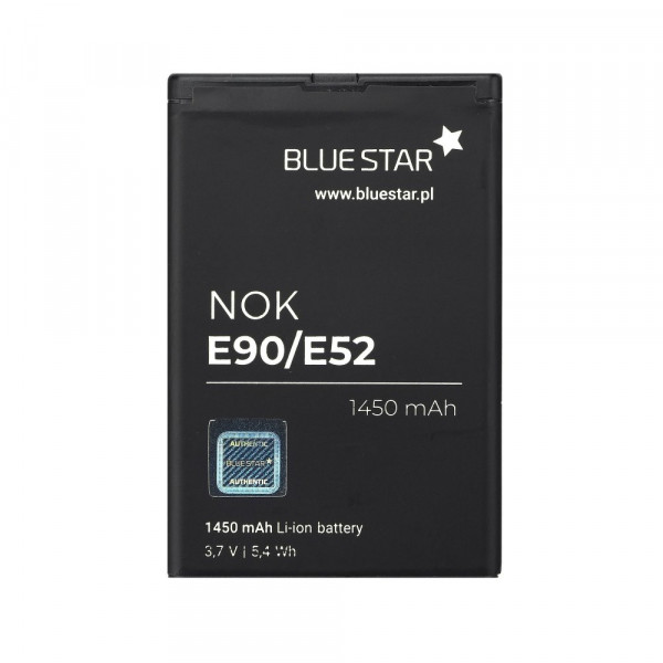 Bluestar Akku Ersatz kompatibel mit Nokia E52 / E55 / E61 / E63i / E71 / E72 1450 mAh Austausch Batterie Accu BP-4L