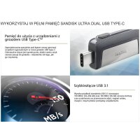 SanDisk USB Typ-C Dual Drive 3.1 16GB 32GB