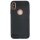 cofi1453® Silikon Hülle Carbon kompatibel mit iPhone X TPU Case Soft Handyhülle Cover Schutzhülle Schwarz