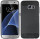 cofi1453® Silikon Hülle Carbon kompatibel mit Samsung Galaxy S7 EDGE (G935F) TPU Case Soft Handyhülle Cover Schutzhülle Schwarz