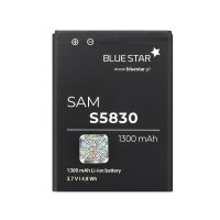 Bluestar Akku Ersatz kompatibel mit Samsung Galaxy Gio (S5670) 1300 mAh Austausch Batterie Accu EB494358VU