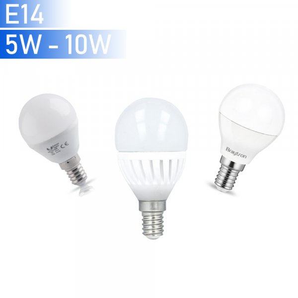 E14 LED Leuchtmittel Kugelform