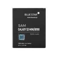 Bluestar Akku Ersatz kompatibel mit Samsung Galaxy S3 Mini I8190 1500mAh Li-lon Austausch Batterie Accu EB425161LU
