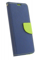 cofi1453® Buch Tasche "Fancy" kompatibel mit SAMSUNG GALAXY S10 (G973F) Handy Hülle Etui Brieftasche Schutzhülle mit Standfunktion, Kartenfach Blau-Grün