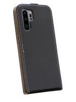 cofi1453® Flip Case kompatibel mit HUAWEI P30 PRO Handy Tasche vertikal aufklappbar Schutzhülle Klapp Hülle Schwarz