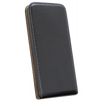 cofi1453® Flip Case kompatibel mit HUAWEI P30 Handy Tasche vertikal aufklappbar Schutzhülle Klapp Hülle Schwarz