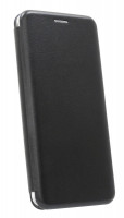 cofi1453® Buch Tasche "Elegance" kompatibel mit SAMSUNG GALAXY S10 (G973F) Handy Hülle Etui Brieftasche Schutzhülle mit Standfunktion, Kartenfach Schwarz