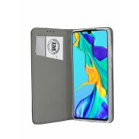 cofi1453® Buch Tasche "Smart" kompatibel mit HUAWEI P30 Handy Hülle Etui Brieftasche Schutzhülle mit Standfunktion, Kartenfach