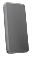 cofi1453® Buch Tasche "Elegance" kompatibel mit SAMSUNG GALAXY S10e (G970F) Handy Hülle Etui Brieftasche Schutzhülle mit Standfunktion, Kartenfach Grey